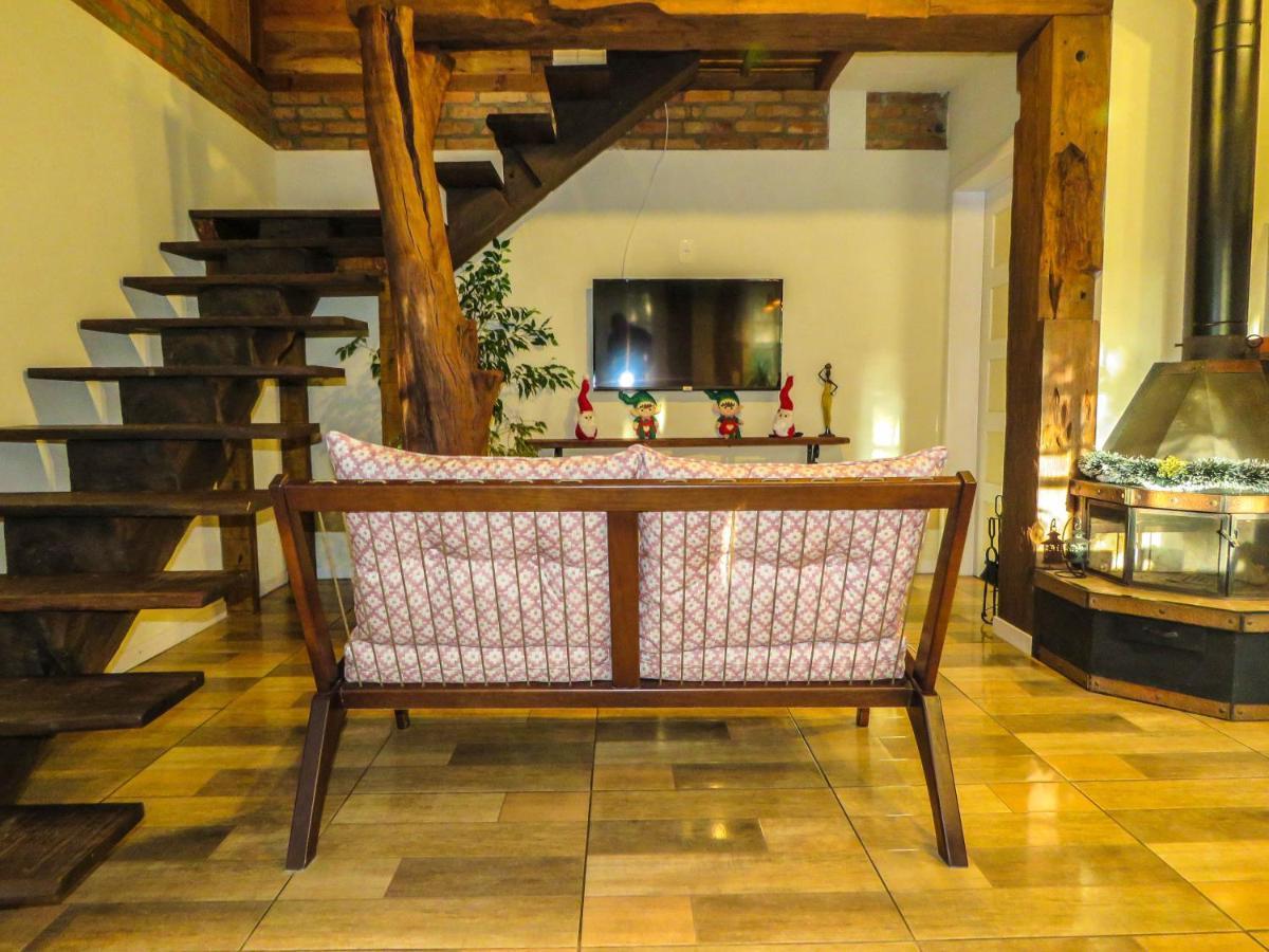 Rancho Do Lucas - Cabana E Chale São Bento do Sul エクステリア 写真