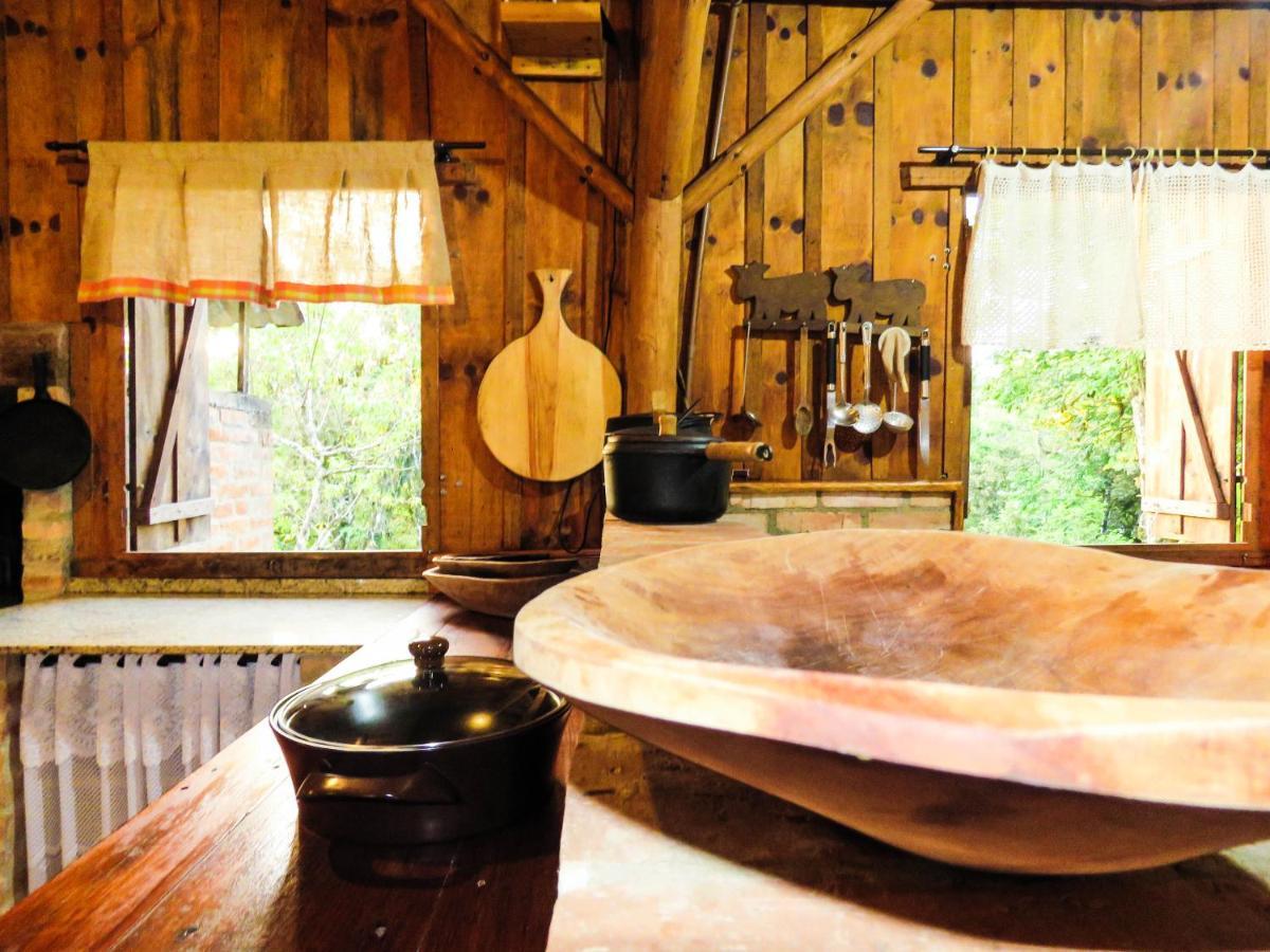 Rancho Do Lucas - Cabana E Chale São Bento do Sul エクステリア 写真