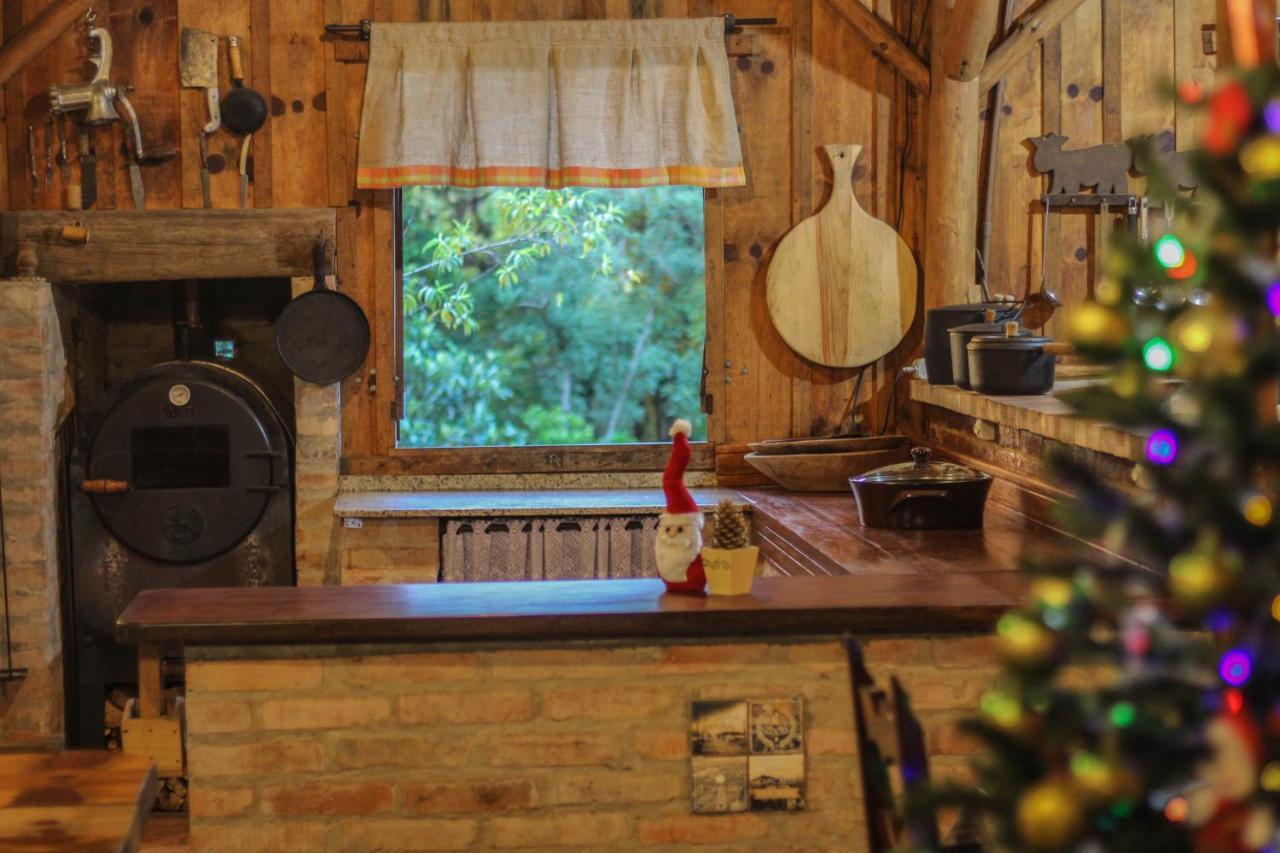 Rancho Do Lucas - Cabana E Chale São Bento do Sul エクステリア 写真